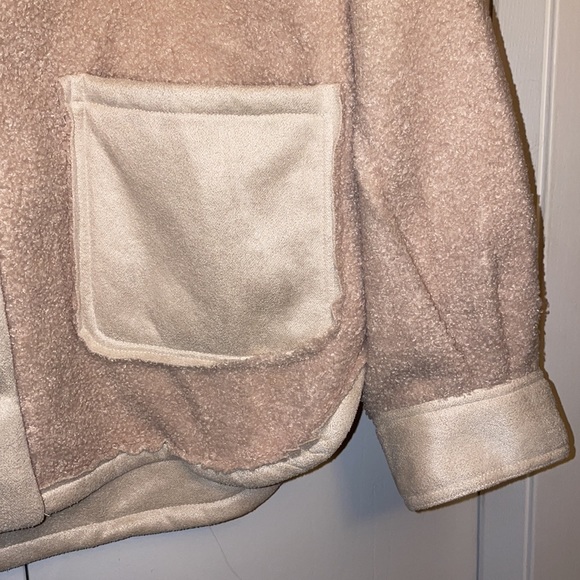 Listicle Sherpa like cardigan blazer - Picture 5 of 6